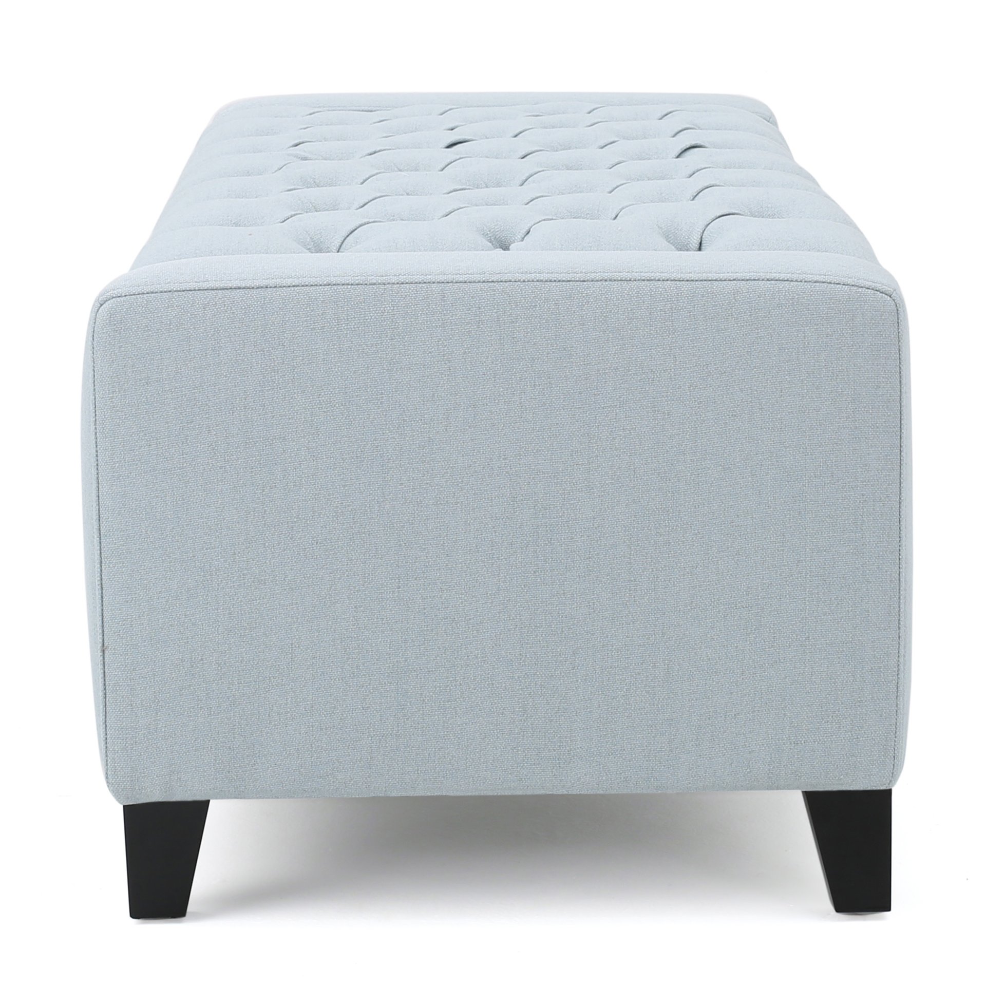 Stylish Guernsey Ottoman With Storage Function - Light Sky - Image 14