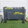 Air Conditioner Fence For Outdoor Units, Metal Privacy Fence Cover, Perfect To Conceal Air Conditioning Units, 3 Fence Panels - Charcoal - Image 5