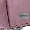 Velvet Chaise Lounge Indoor, Button Tufted Upholstered Chaise Lounge Chair With Pillow - Pink - Image 16