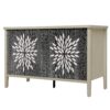 Sideboard Buffet Cabinet, Storage Cabinet With Storage, Modern Storage Cabinet With 4 Doors & Adjustable Shelves For Living Room, Dining Room, Kitchen And Entryway - Black / Natural - Image 12