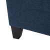 Glouster - Contemporary Storage Ottoman With Button Tufted Design - Navy Blue - Image 5