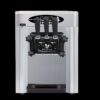 Commercial Desktop Ice Cream Machine, 25-30L / H Production Capacity, With 2X6L Hopper, 2000W Power, Soft Ice Cream Machine For Restaurants And Snack Shops, Three Flavors - Silver - Image 4