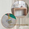 Rustic Modern Console Table With Drawer Storage - Natural Wood - Image 9