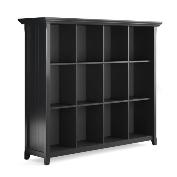 Acadian - 12 Cube Storage - Black