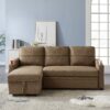 Broaching Storage Sofa - Brown - Image 4