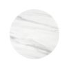Zaid - Engineering Marble High Gloss Coffee Table - White - Image 2