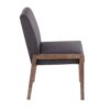 Carmen - Contemporary Chair (Set of 2) - White Washed / Gray - Image 3