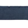 Horatio - Chenille 3 Seater Sofa - Navy - Image 5