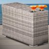 Shick Outdoor Side Table - Gray Mix - Image 2