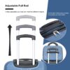 2 Piece Luggage Sets Lightweight Suitcase, Spinner Wheels, (20/14) - Blue - Image 8