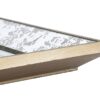 Antique Rectangle Mirror With Floral Accents, Mirrored Display Tray, Wall Mirror - Silver - Image 8
