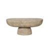 Oval Coffee Table - Cream - Image 2