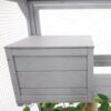 Outdoor Cat House, Diy Cat Enclosure Catio With Double Enter Doors - Light Gray - Image 25