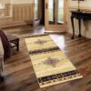 Tribes - 2'7" X 7'3" Southwest Area Rug - Cream - Polypropylene - Image 5