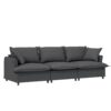Ottoman Module For Modular Sectional Sofa Wide Seat - Gray - Image 3