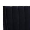Aspen - Queen Vertical Tufted Headboard Platform Bed Set - Anthracite Black - Image 6