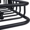 Rooftop Cargo Carrier Basket Motoring Roof Rack, Top Mount Roof Rack Steel - Black - Image 7