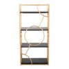Constellation - Contemporary Bookcase - Gold / Black - Image 4