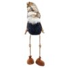 3 Pieces Fall Thanksgiving Gnomes Decorations, Harvest Festival Table Home Ornaments For Holiday Party Gifts - Blue / Brown - Image 2
