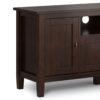 Warm Shaker - TV Media Stand - Russet Brown - Image 6