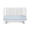 Livia - 3 In 1 Convertible Island Crib - White / Gray - Image 8