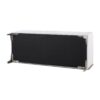 Madelyn - Modern Storage Bench - Bright White Dye - Image 2