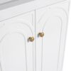 Modern Freestanding Bathroom Vanity With Soft Close Cabinet Doors, Excluding Sink - White - Image 15