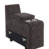Nyeisha - Piece Upholstered Sofa & Chaise - Coffee - Image 2