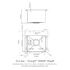 Modern Stainless Steel 15" Drop In Kitchen Sink Workstation With Accessories - Brushed Nickel - Image 3