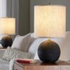 Kona - Contemporary Table Lamp (Set of 2) - Matte Black / Natural - Image 6