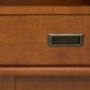 Draper - Mid Century Wide Bookcase And Storage Unit - Teak Brown - Image 8