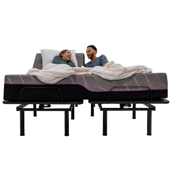 Renew - 11" King Size Flex Head Cooling Fast Responding Latex Foam Mattress - Gray
