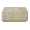 Deon - Travertine Table - Beige - Image 2