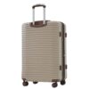4 Piece Luggage Set Suitcase Set, Abs Hard Shell Lightweight Expandable Travel Luggage With 4 Packing Cubes, Tsa Lock, Spinner Wheels (16 / 20 / 24 / 28) - Khaki - Image 10