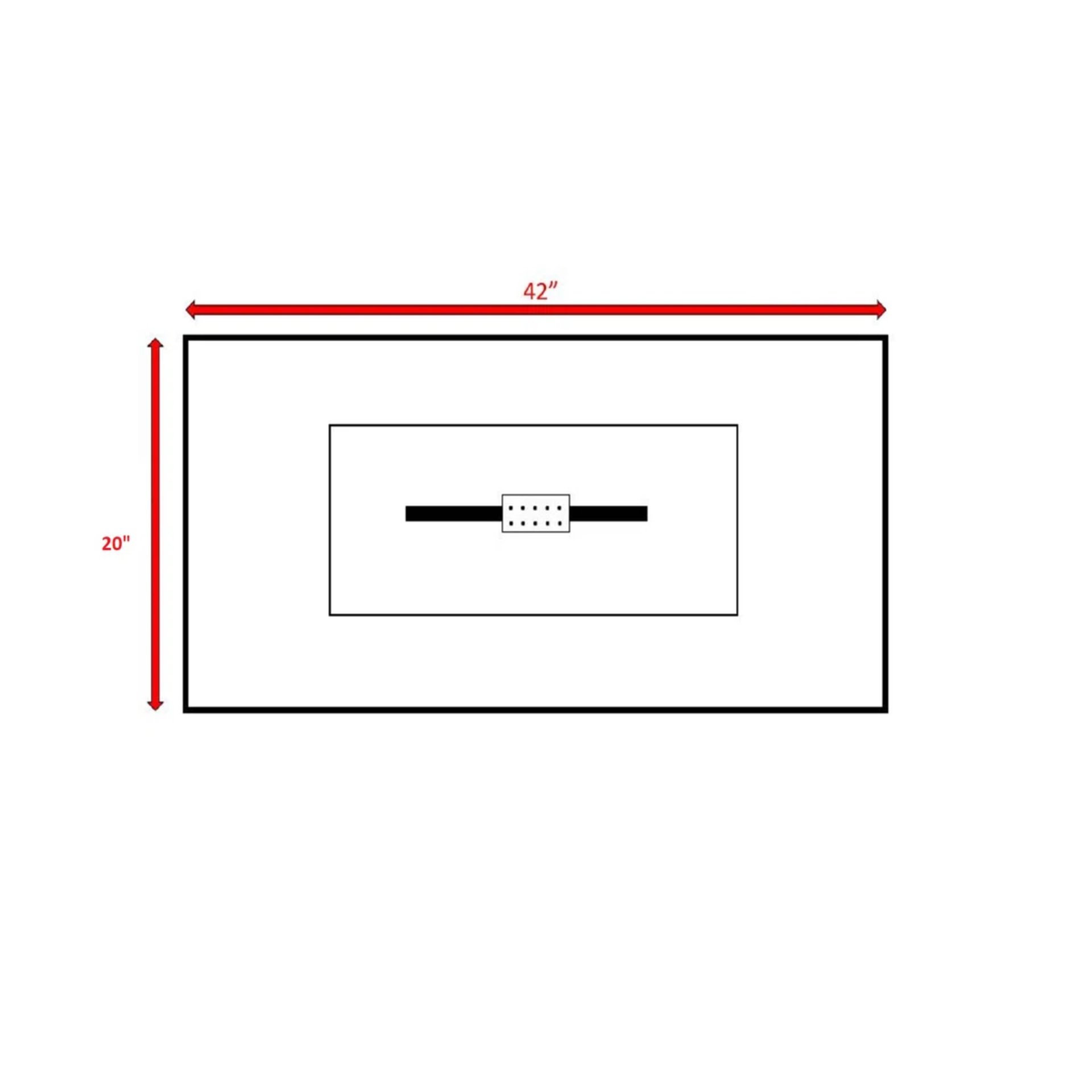 Outdoor Fire Pit Table With Lid - White - Image 3