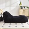 Creative Bean Bag Sofa Chair With High Quality Sponge Filling - Black - Image 6