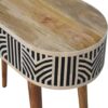 Inlay - Edessa Bone Console Table - Oak - Image 13
