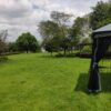 13 0 Outdoor Patio Gazebo Canopy Tent With Ventilated Double Roof And Mosquito Net (Detachable Mesh Screen On All Sides) Suitable For Lawn Garden Backyard And Deck Top - Gray - Image 7