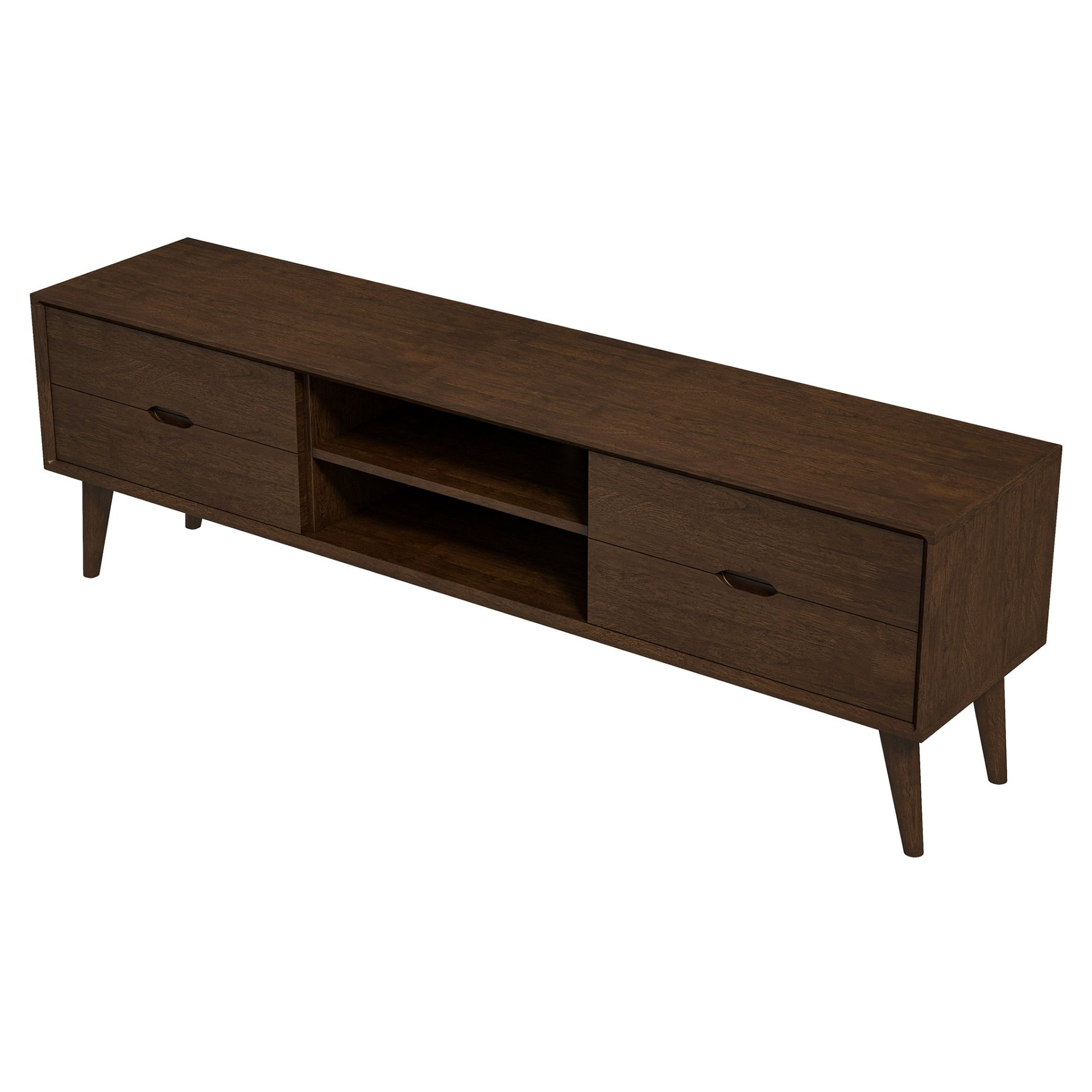 Adrian - TV Stand - Walnut Brown - Image 9