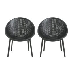 Gable - Accent Chair (Set of 2) - Black