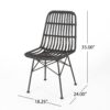 Sawtelle - Chair - Gray - Image 3