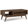 Clarkson - Lift Top Coffee Table - Rustic Natural Aged Brown - Image 2