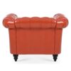 1 Seater Sofa For Living Room - Orange - Image 10