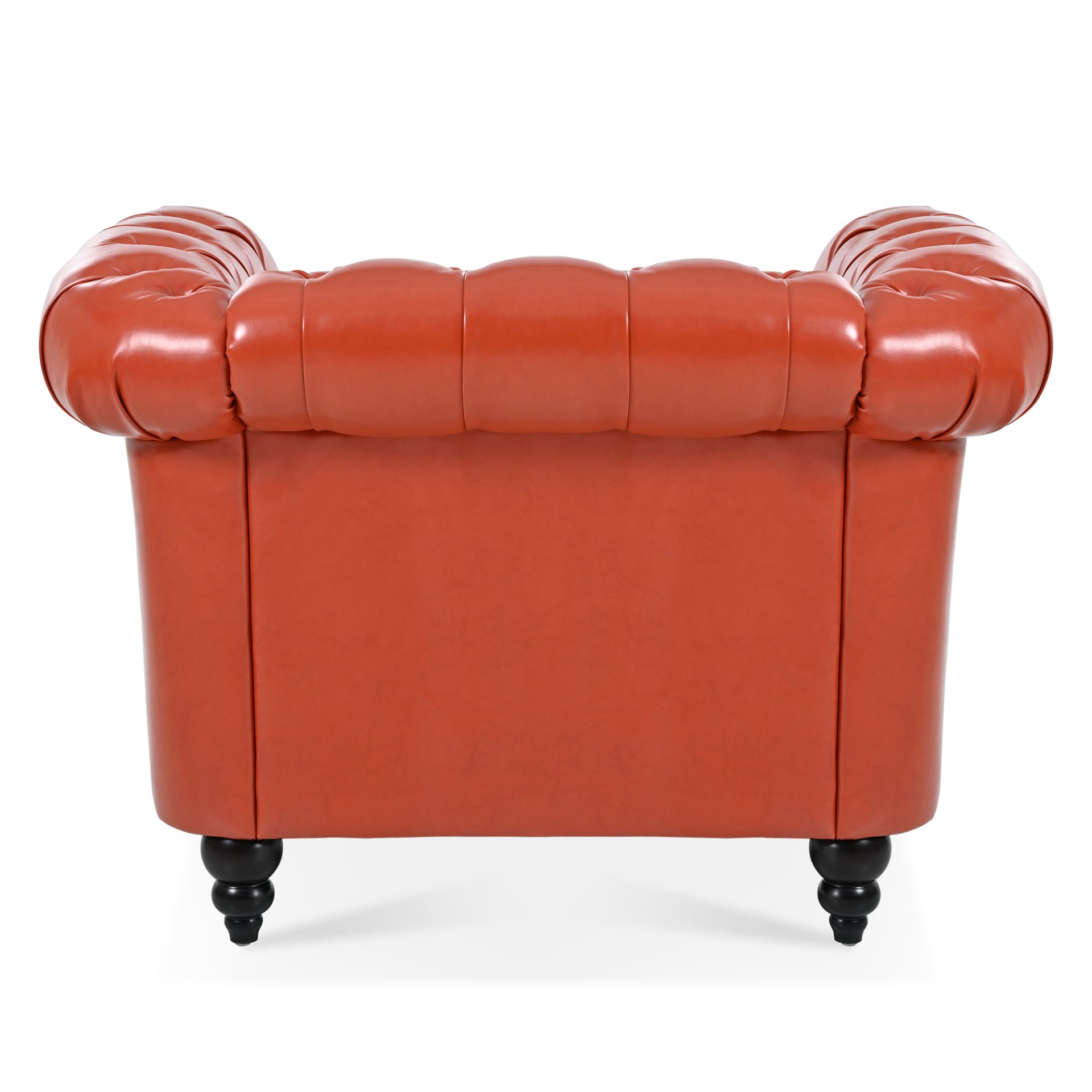 1 Seater Sofa For Living Room - Orange - Image 10