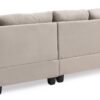 Malone - Sectional - Pearl Silver - Image 2