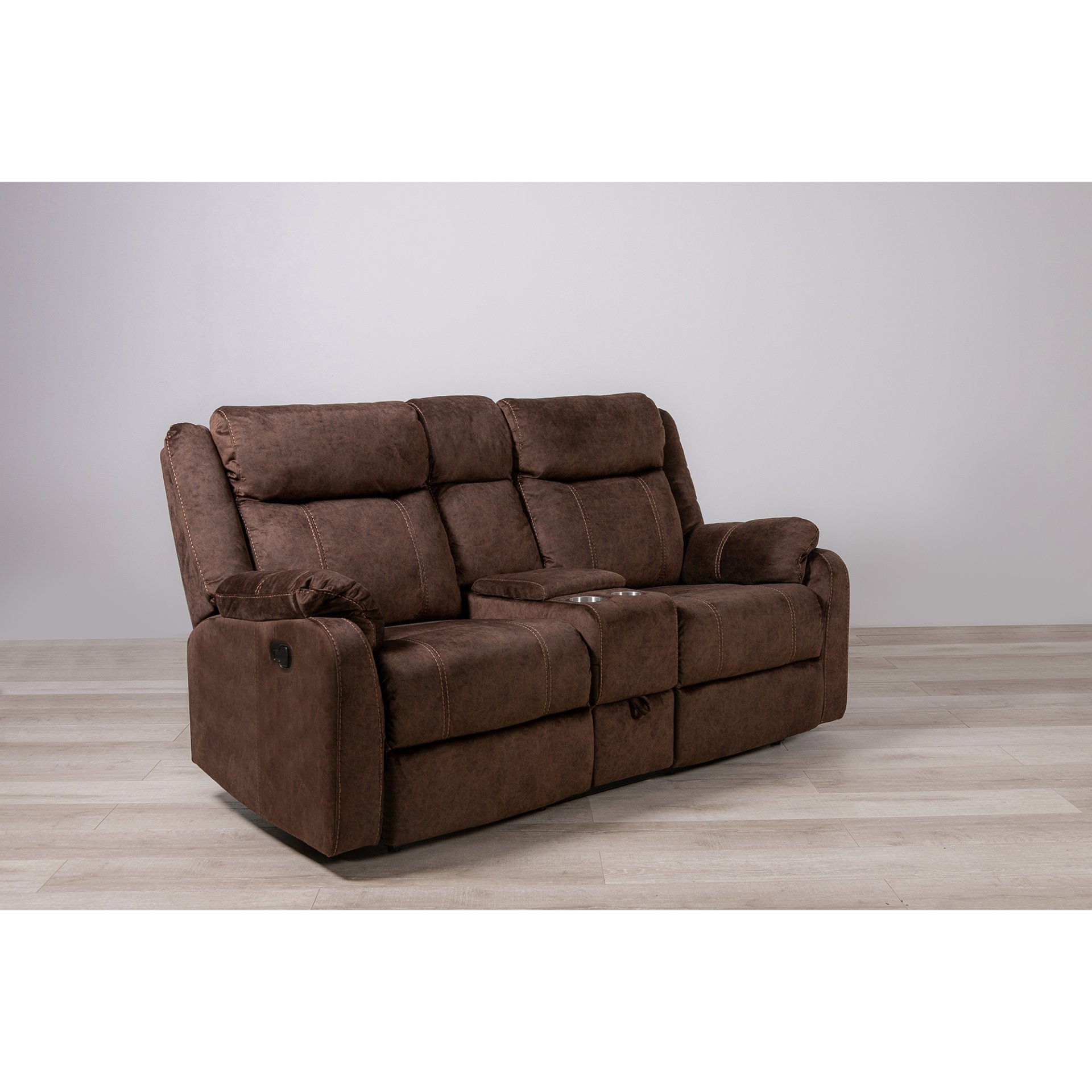 Sonet Domino - Recliner - Coffee - Image 11