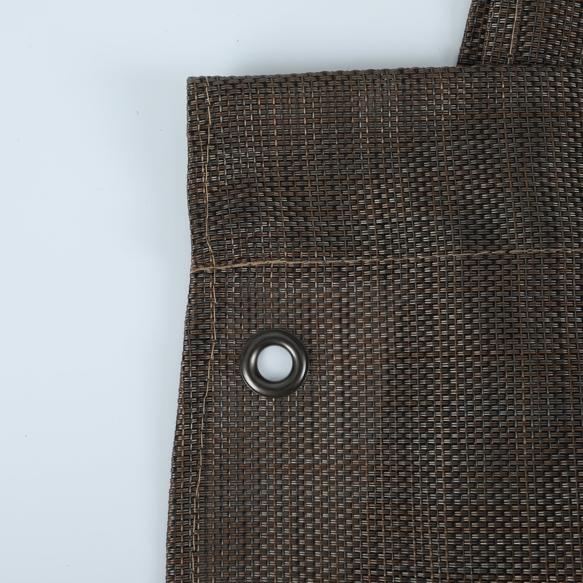 13' X 7.7' Outdoor Pergola Sun Shade Cover Cloth Patio Canopy Hdpe Permeable With Grommets - Brown - Image 10