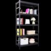 Adjustable Heavy Duty Shelving 5 Tier Storage Shelves, 2000Lbs Load, Kitchen, Garage - Black - Image 8
