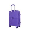 Expandable Hardshell Suitcase Double Spinner Wheels Pp Luggage Sets Lightweight Durable Suitcase With Tsa Lock, 3 Piece Set (20/24/28) - Purple - Image 13