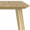 Kona - Outdoor Dining Table - Light Teak - Image 9